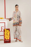 2 Piece Printed Suit - Stitched