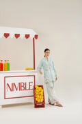 2 Piece Printed Suit - Stitched